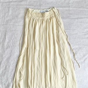 H&m special edition light butter yellow/ Cream Women's Skirt